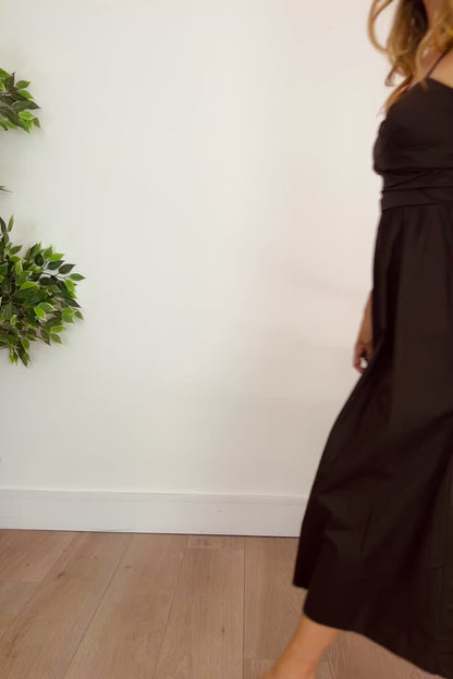 Gathered Bust Detail Dress