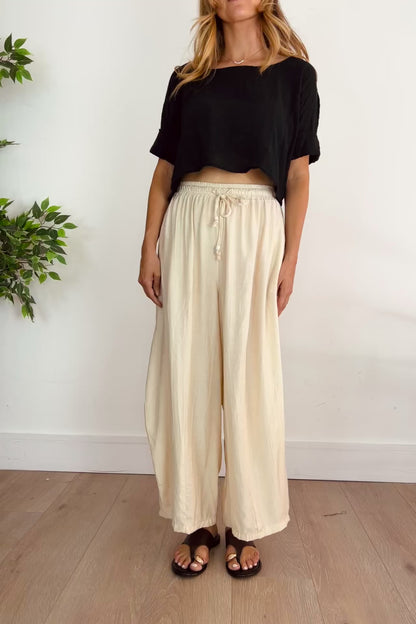 Lightweight Barrel Trousers