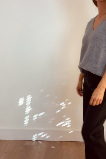 V Neck Knitted Tank Top