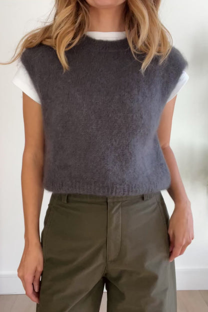 Crop Mohair Tank