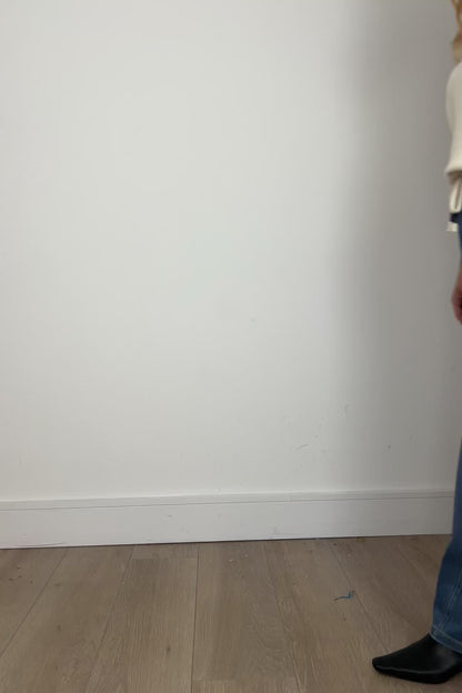 Barrel Style Drawstring Jeans