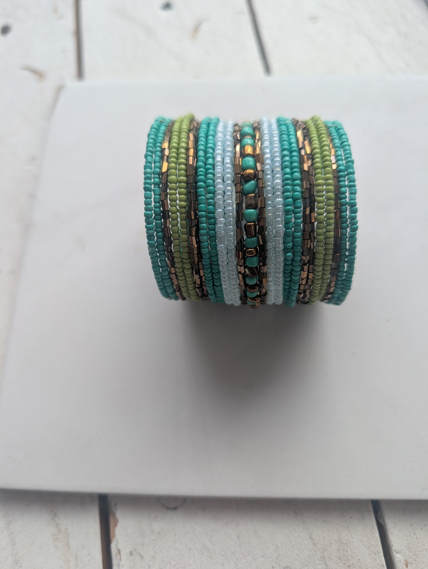 Suzie Blue Blue mix Bangle