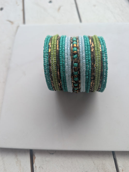 Suzie Blue Blue mix Bangle