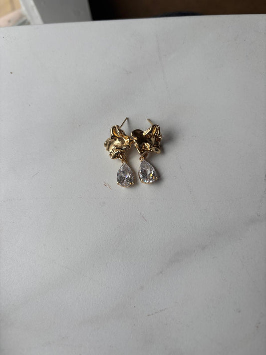 Diamonte Drop earrings